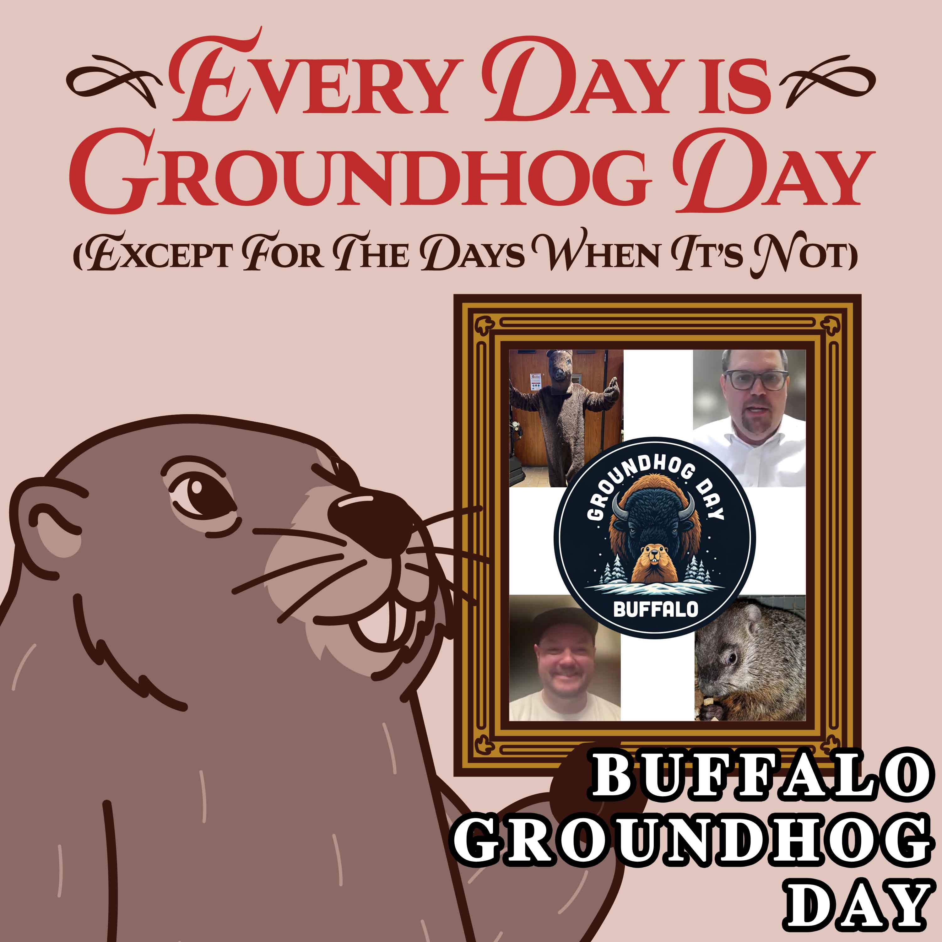 Every Day Is Groundhog Day (Except for the Days When It’s Not) cover art for Season 2, Episode 2